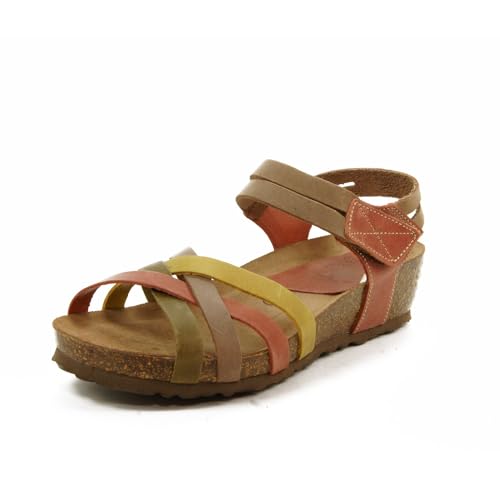 INTER-BIOS - Sandalia 5338-CUA para: Mujer Color: Cuero Talla: 36