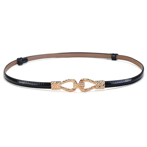 Women Fashion Leather Slim Belt Skirt Decorative Hook Buck Belts For Casual Party Accessories3