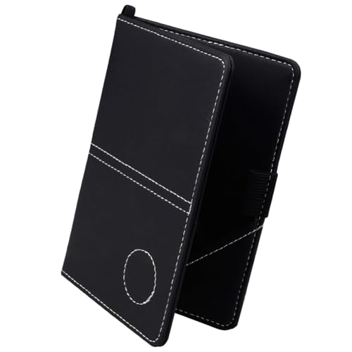 lasenersm 1 Piece Golf Scorecard Holder Cover Golf Card Holder Cover PU Scorecard Holder Cover Yardage Book Cover Holder Golf Score Book Golf Scorecard Book Golf Card Book, Black