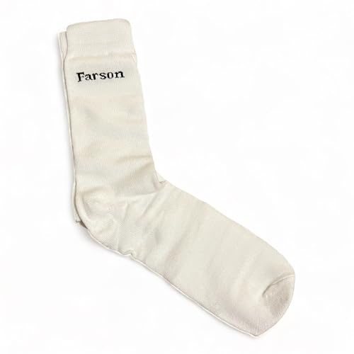 Farson Bamboo Rayon Crew Socks - Super Soft Mens and Womens Dress Socks, 5 Pairs - Quality Bamboo Crew Socks for Men & Women.3