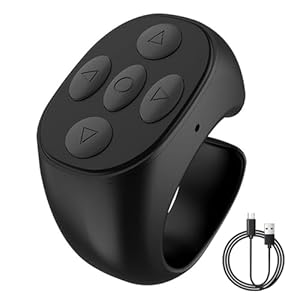 Kabellose Bluetooth-Fernbedienung per Fingertipp