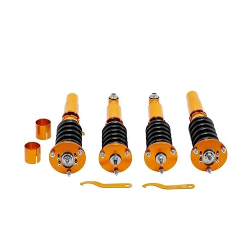 Para E39 96-03 Sedan Solo Puntales Para 523i 525i 528i 535i 95-03 Kit Suspensión Amortiguador Delantero Trasero Ajustable Con Resorte Presión Gas Amortiguador