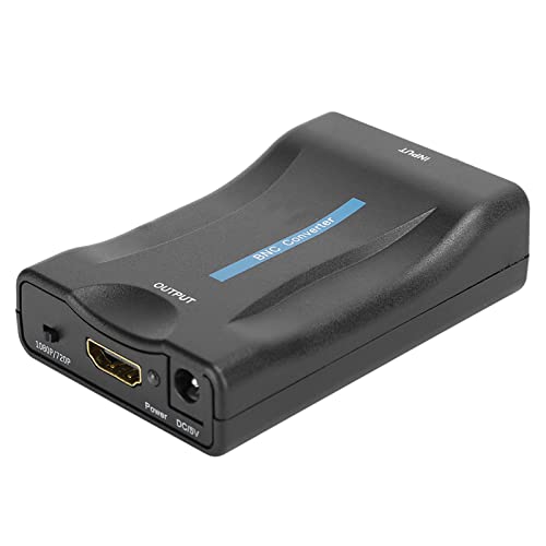 GOWENIC BNC to HDTV Converter with Audio Port, Lossless 1080P / 720P Output, PAL/NTSC Auto...