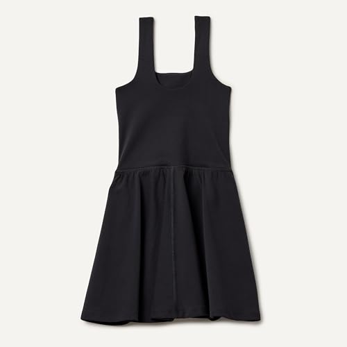 Image of Amazon Essentials Girls' Active FormFlex Buttery Soft Tank Tennis Dress with Built-in Bodysuit, Bra, & Shorts
