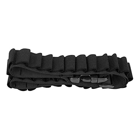 Genericer Shell Belt, Nylon Shotgun Jagd Gauge Shotgun Shell Patronentasche 29 Schuss Munition Bandolier Bullet Belt Bag Shotgun Patronenhalter Cover