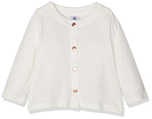 Preisvergleich Produktbild Petit Bateau Baby - Mädchen Strickjacke Cardigan_4773304, Weiß (Marshmallow 04), 98 (Herstellergröße: 36M / 95cm)