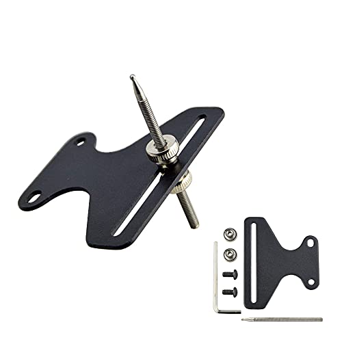 Bogenvisier für Recurvebögen Rostfreier Stahl Bow Sight Bogen Anblick Jagdvisier 1 Pin Bogen Visier für Bogenzubehör Cover