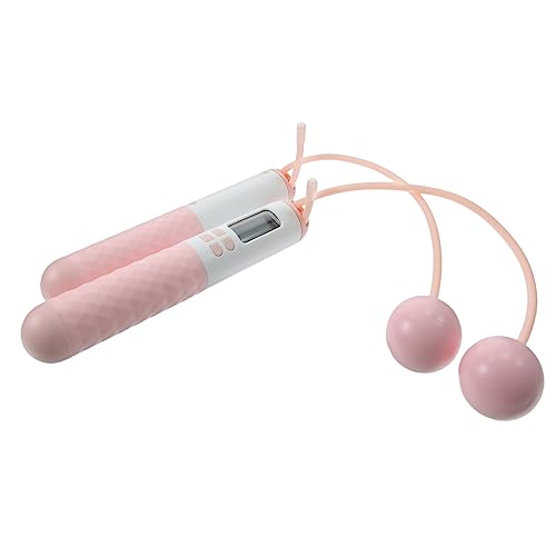 CALLARON 重り付きコードレス縄跳び 耐摩耗性設計 室内でのエクサやフィットネストレーニングに適した軽量スキッピングロープ