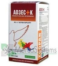 AD3EC+4 multivitamin complex 100ml by Zoopan. For Pigeons, Birds & Poultry
