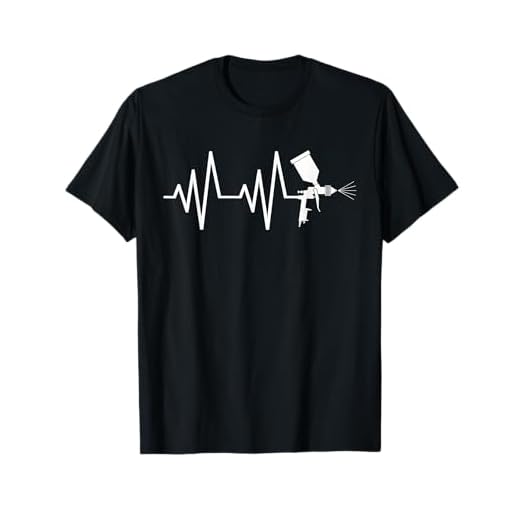 Autolackierer Auto Lackierer Lackierpistole EKG Geschenk T-Shirt