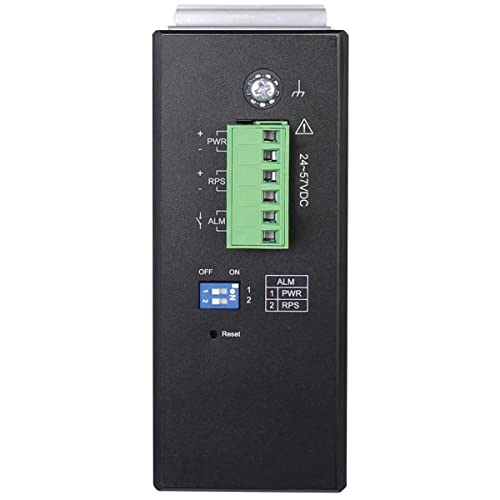 Image of Tripp Lite Industrial 8-Port Managed PoE+ Gigabit Ethernet Switch, 4 SFP GbE Slots, 10 /100 /1000 Megabit RJ45 Ports, 30W Power over Ethernet, -40 to 167F Temp Range, 3-Year Warranty (NGI-M08C4POE8-2)