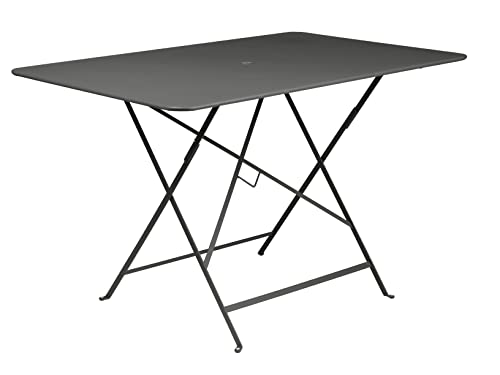 Fermob Bistro Rectangle Foldable Table 46' x 30' - Liquorice