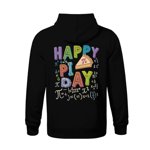 Kids Retro 3.14 PI Day Pie Day Pi Symbol For Math Lovers Boys Girls Lightweight Kangaroo Pocket Hoodies3