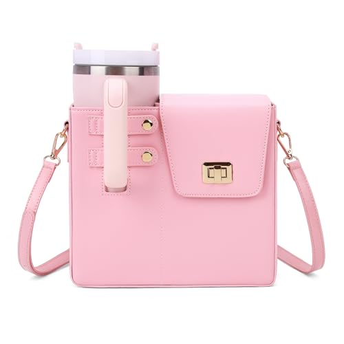 Stanley Purse Cup Holder Bag- Outdoor Portable Crossbody Bag for Stanley Cup Tumbler Purse