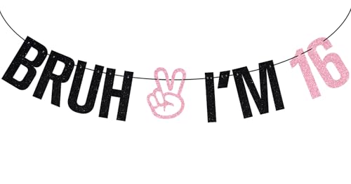 �s���N�̃O���b�^�[Bruh I'm 16�o�i�[�ABig Brother 16�΂̒a���������A�ʔ����j�̏Ί�A16�΂̒a�����p�[�e�B�[�f�R���[�V�����p�i