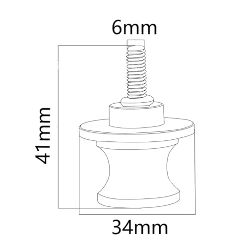 Tornillo de basculante trasero para YZF R7 2021-2024 de aleación duradera 4