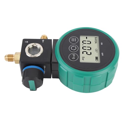 Manifold digital HVAC con control de válvula de bola y sensor de alta precisión para instalación y mantenimiento de sistemas de aire acondicionado miniatura 7