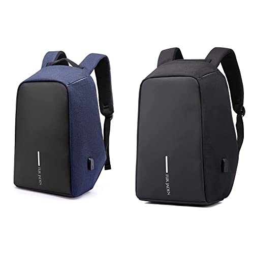 FUR JADEN Combo of 2 Anti Theft Water Repellent 15.6 Inch Laptop ...