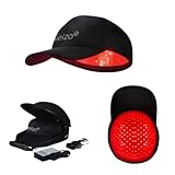 Welzo Blueprint Red Light Therapy Hair Cap – 650nm LED Laser Hair Growth Cap for Men & Women – Red Light Hair Therapy for Hair Regrowth, Scalp Health & Hair Loss Treatment – Rechargeable Design