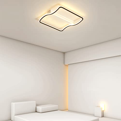Light creative LED plafond géométrique et moderne pour chambre et bureau - 5