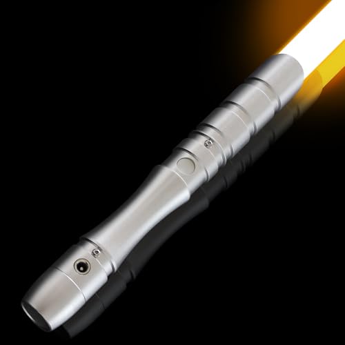 YDDSABER 38.3inch Lightsaber,Metal Duel Light Sabers,4 Sound Fonts,USB Rechargeable Light Swords