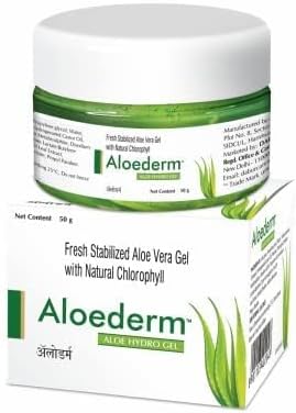 Aloederm Hydro Gel, Soothing and Calming Gel for Sensitive Skin, 50 Gm, (Pack Of 2)