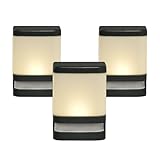 Xodus Innovations BL625-3 Motion Sensing Stair and Deck Light, LED, Battery Operated, Dusk to Dawn Sensor, 30 Seconds or 5 Minutes Brightness Setting, Indoor and Outdoor