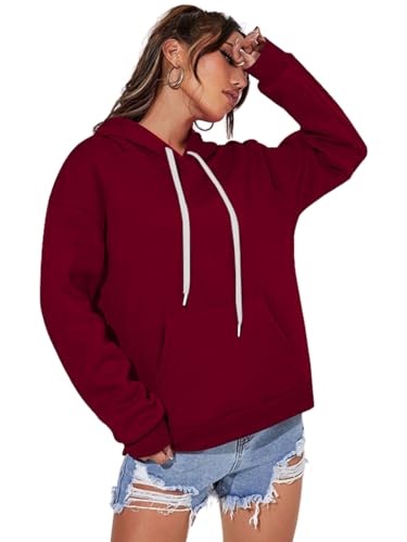 Image of JUNEBERRY Women's Cotton Hooded Sweatshirt