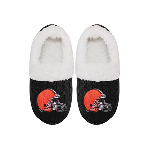 Image of FOCO Womens NFL Team Color Moccasin Slippers