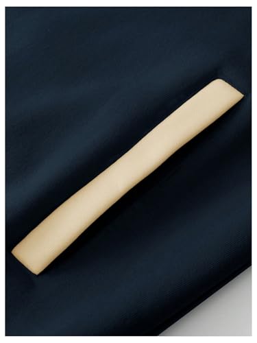 SOLY HUX Men's Varsity Jacket Color Block Letter Graphic Long Sleeve Baseball Jacket Bomber Coat