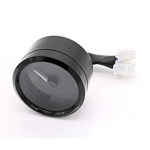 Motorcycle LCD Signal Speedometer Tachometer Odometer Gauge 12000 RPM for Cruiser Racer Old School
