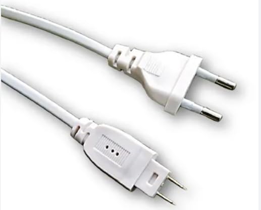 Pin Rope Light Connector - 220V AC 2 PIN Connector/Adaptor/Cable for LED (SMD 2835 Rope Light, NEON Strip -120 LED/Mtr.) Rope Light - Pack of 2-image-10