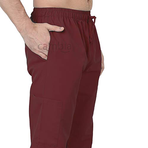 Image of Cambia Scrub Suits for Doctors Men /OT Dress Unisex (XXL, Maroon)