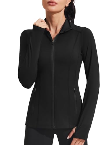PINSPARK Laufjacke Damen Sportjacke Fitness Yoga Jacke Langarm definieren...