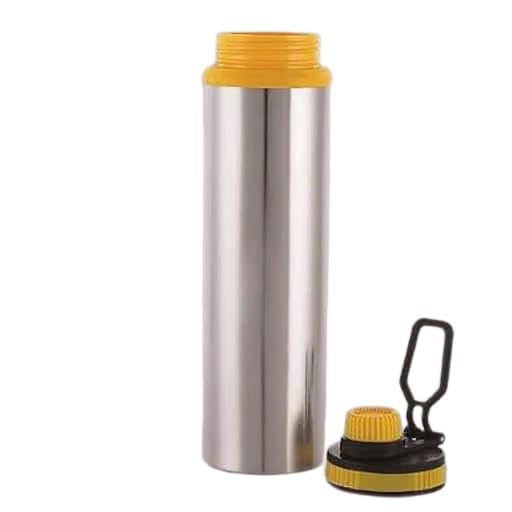 Image of Stainless Steel Water Bottle Leakproof Reusable Drinking Bottle for Office, School & Travelsteel bottel A17