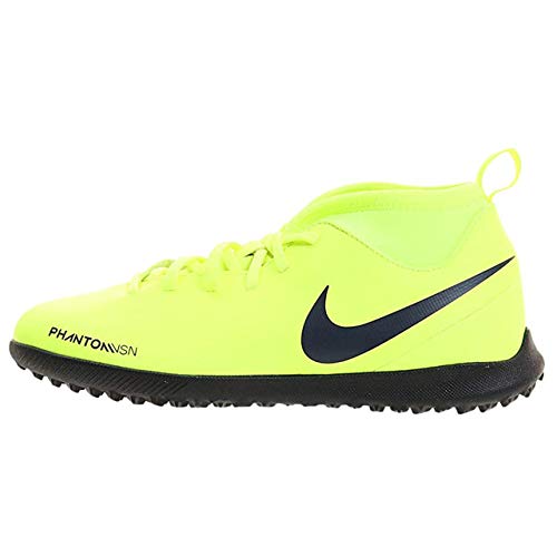 Chuteira Nike Jr Phantom Vsn Club 2019 Df Tf Society Infantil