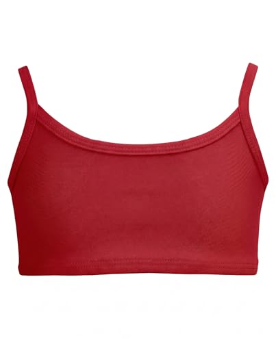Image of City Threads Girls Bikini Top Only UPF 50+, Bathing Suit Top for Girls, Made in the USA
