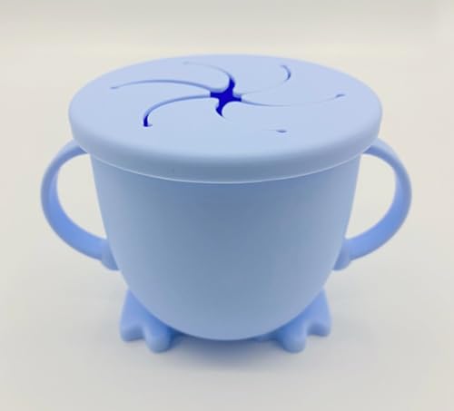 シリコーン食品容器 ベビー食器 漫画スナックカップ シリコン スナックカップ ハンドル付き ポータブル おやつカップ こぼれない スナックケース お菓子入れ お菓子ケース おやつ おやつ入れ おやつケース ベビー 北欧 幼児 ベビーギフト 出産祝い 子供用