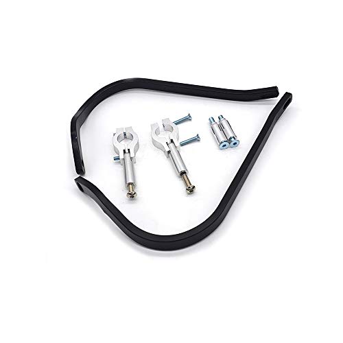 Aluminium Motorrad Handschützer Motorrad Motocross Dirtbike MX ATV Handschützer Lenkerschützer passend für Lenker 22mm (Stil A)