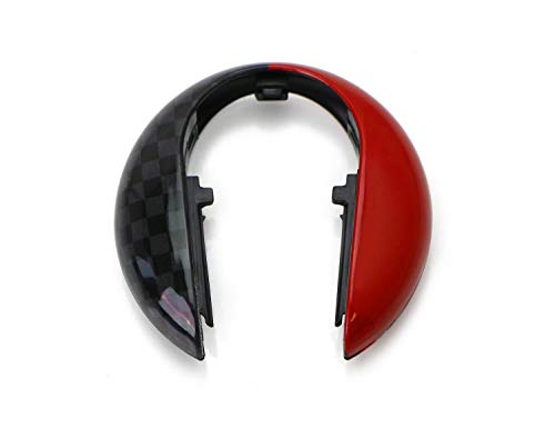 iJDMTOY Slim Size Key Fob Shell Compatible with Mini Cooper 3rd Gen F55 F56 F57 F54 F60 Smart Key Fob