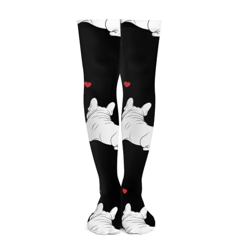 Women's Over Knee Cotton Socks Fashion Casual Long For Daily Outdoor3