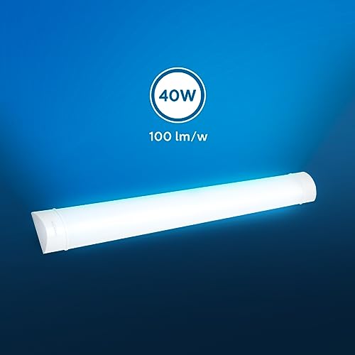 Philips 40-watt LED Batten/Tubelight | StarBright Compact 4-ft Decorative Modern LED Wall Tubelight for Living Room & Bedroom | Cool Day Light, Pack of 1