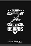 Photo Gallery notebook: tattoo shop tattooed ink tattooing bearded tattoo artist: notebook diary| gift for family, friend and yourself 120 pages 6 x 9 inches Photo Gallery notebook: tattoo shop tattooed ink tattooing bearded tattoo artist: notebook diary| gift for family, friend and yourself 120 pages 6 x 9 inches