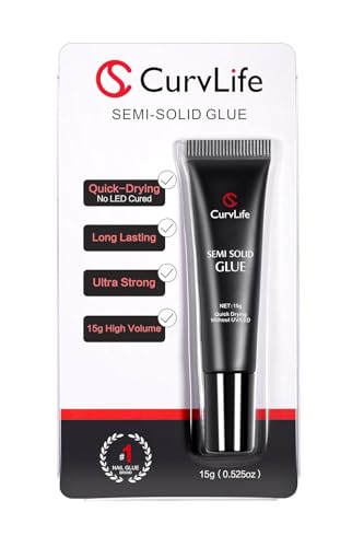 Gelab cosmetics LLC Beetles 2Pcs 15ml HEMA-Free Nail Glue Builder Nail Gel Set, Clear Builder for Nail Strengthener Thickening Building Apex Extension for Beginners & DIY Salon Manicure , U V Light Required