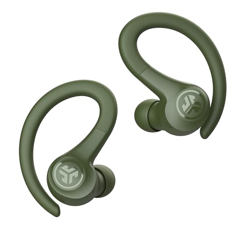 Image of JLab, Go Sport+, True Wireless Workout Earbuds, Bluetooth Sport Earbuds, Clear Calling, Green