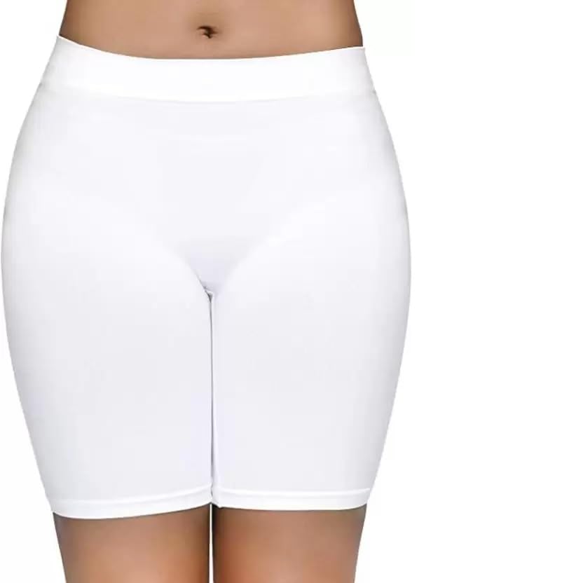 Mysha Women's Soft Pure Cotton Spandex High Waist Seamless Cycling Shorts/Biker Shorts/Boyshort Panties/Slip Shorts/Running Shorts/Workout Shorts for Yoga-image-24