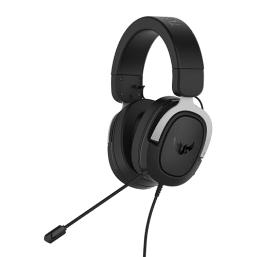 ASUS TUF Gaming H3 - Auriculares Gaming (Sonido envolvente 7.1, graves potentes, diseño ligero, compatibles con PC, Mac, PS4, Nintendo Switch, Xbox One y teléfonos móviles) - Azul