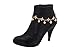 TrendyFashionJewelry Women Western Fashion Boot Metal Chain Bracelet Shoe Gold HAPPY Charm Strap Party Time