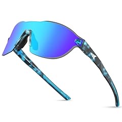 B: Gloss Navy Blue Demi Frame, Ice Blue Mirror