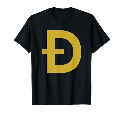 Dogecoin Coin Miner Digital Cryptocurrency Blockchain Logo T-Shirt